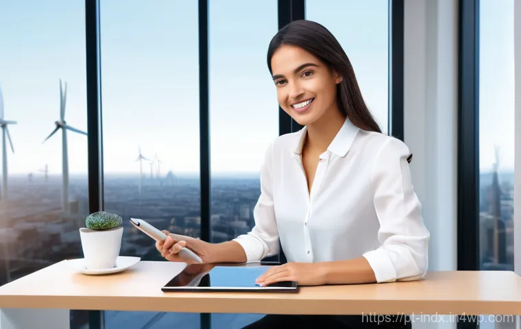 저비용 인덱스 펀드를 활용한 자산 성장 전략 - **Prompt 1: "Simplicity and Growth with ETFs"**
"A young Portuguese professional woman, early 30...